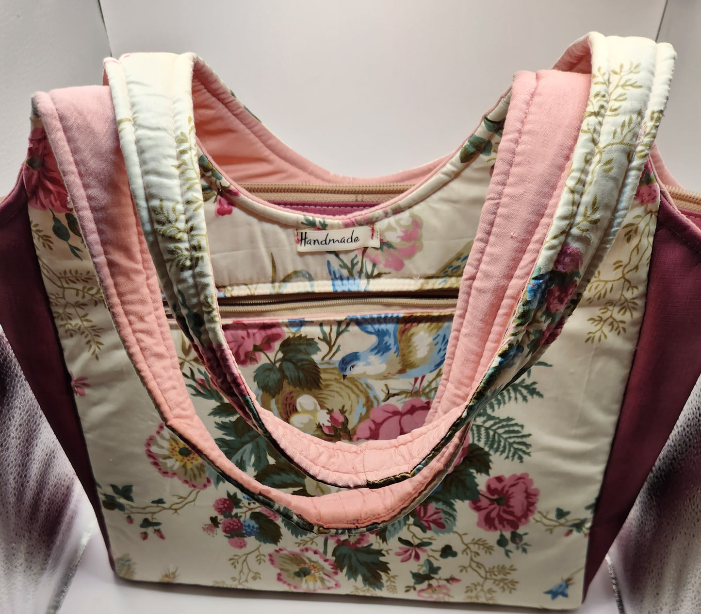 Fancy Floral Chintz Tote
