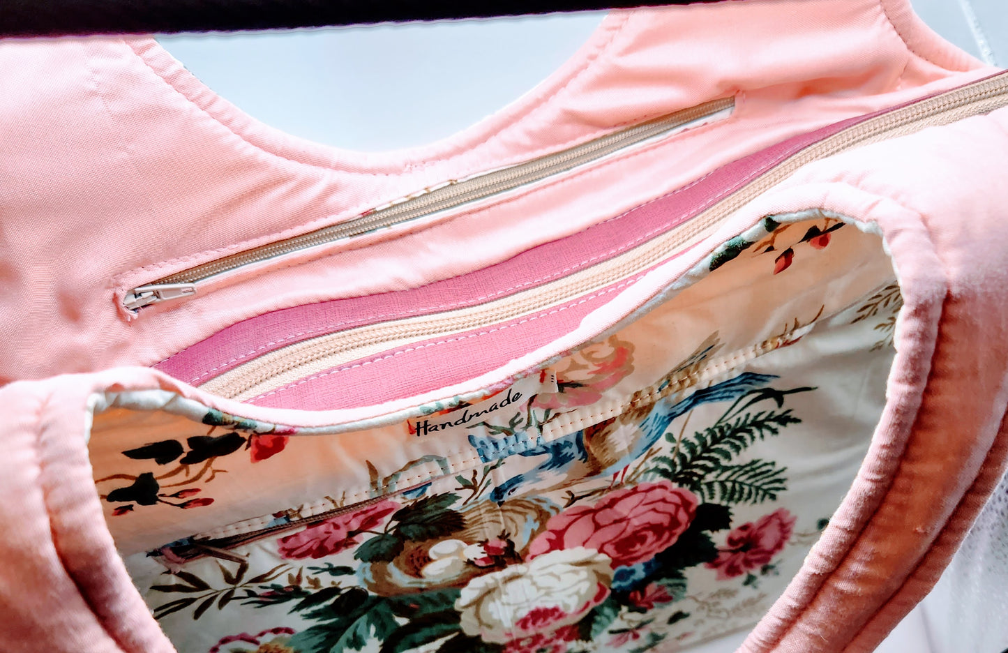 Fancy Floral Chintz Tote