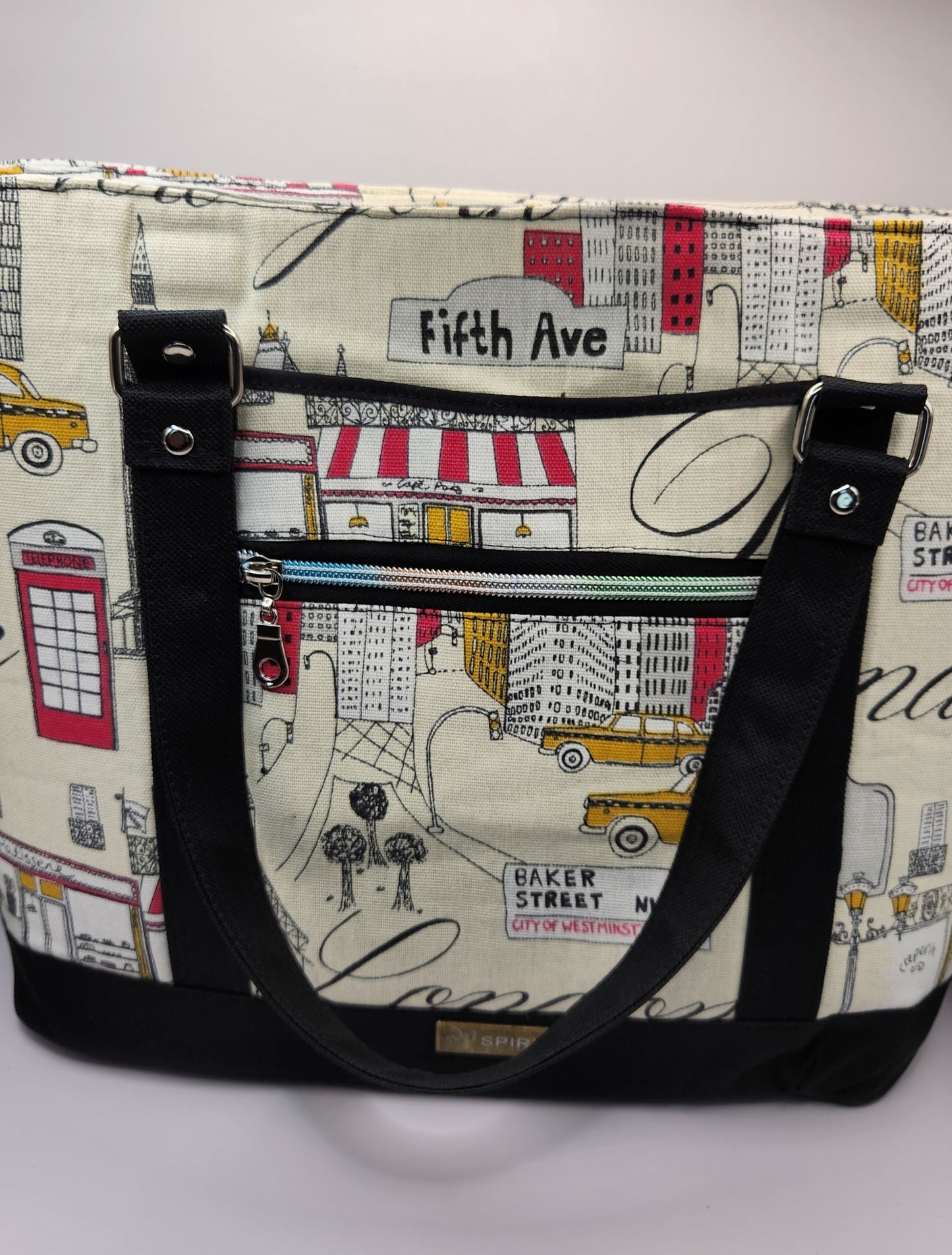 Large Zippered Handbag