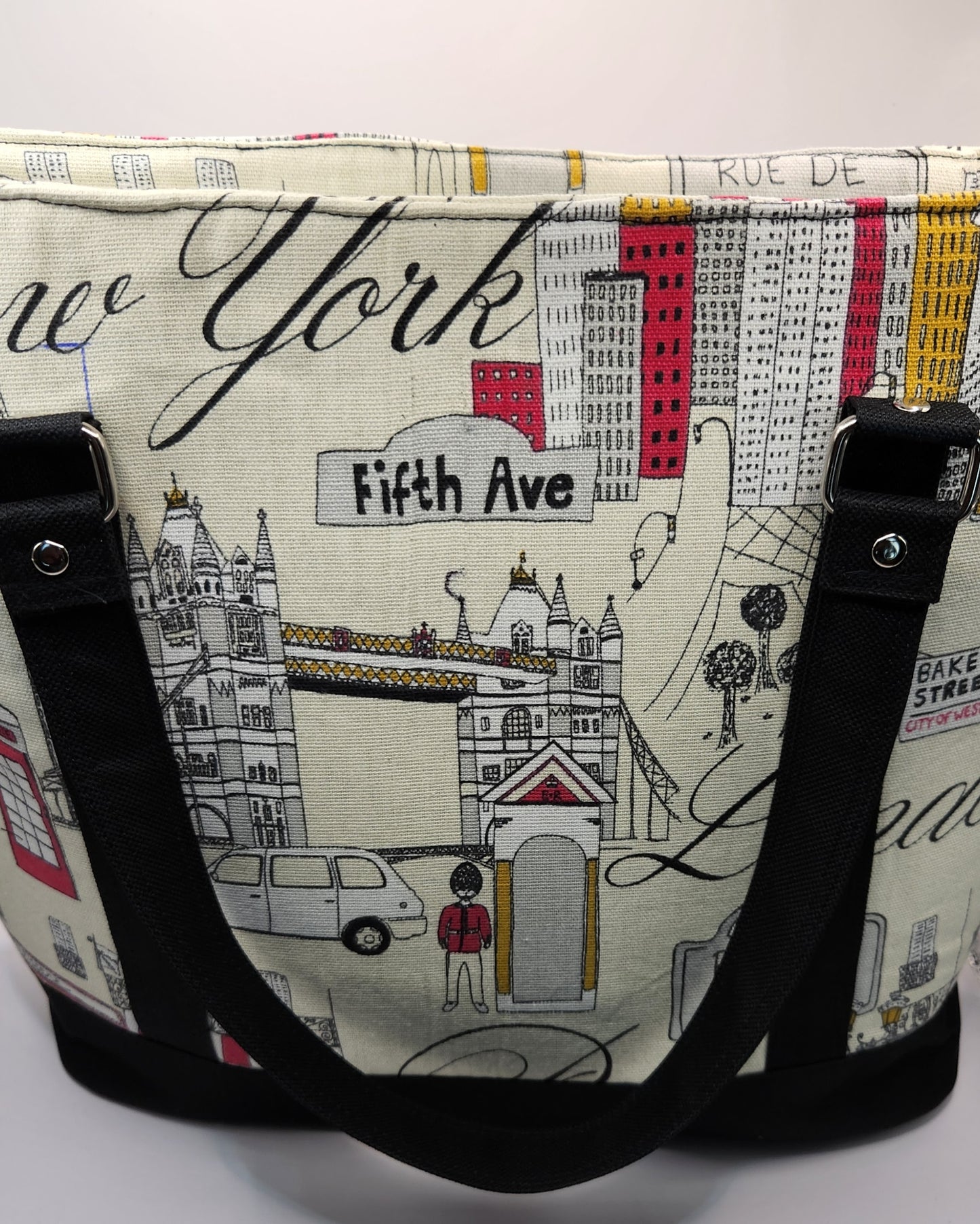 Large Zippered Handbag