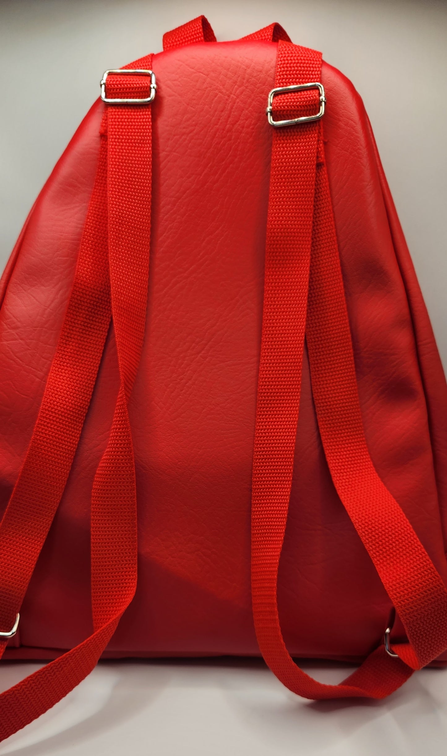 Folded Backpack Red
