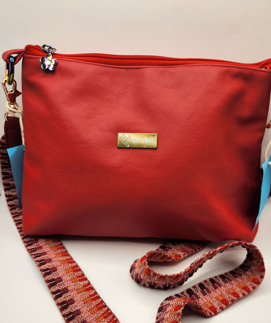 Red Crossbody Bag