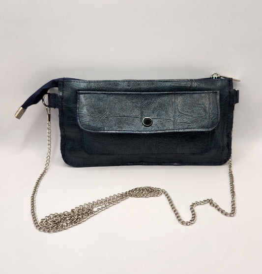 Black Clutch Style Phone Bag